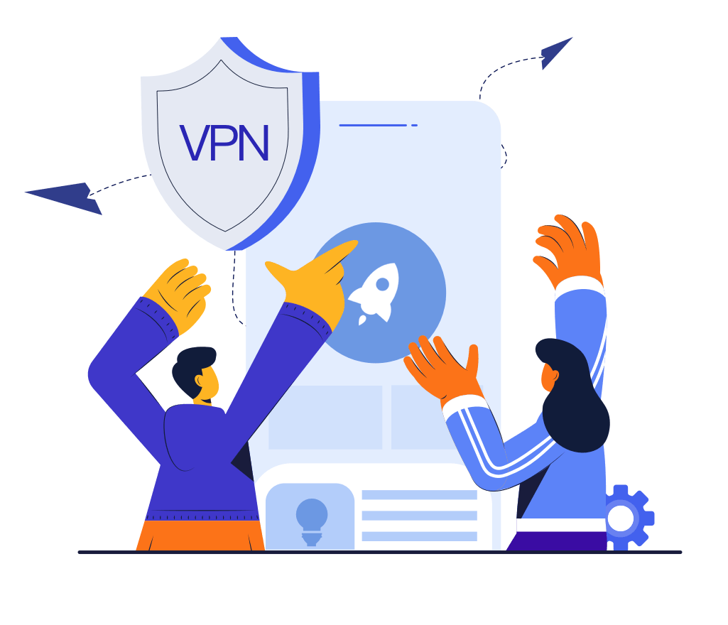快连VPN智能路由与节点分流示意图